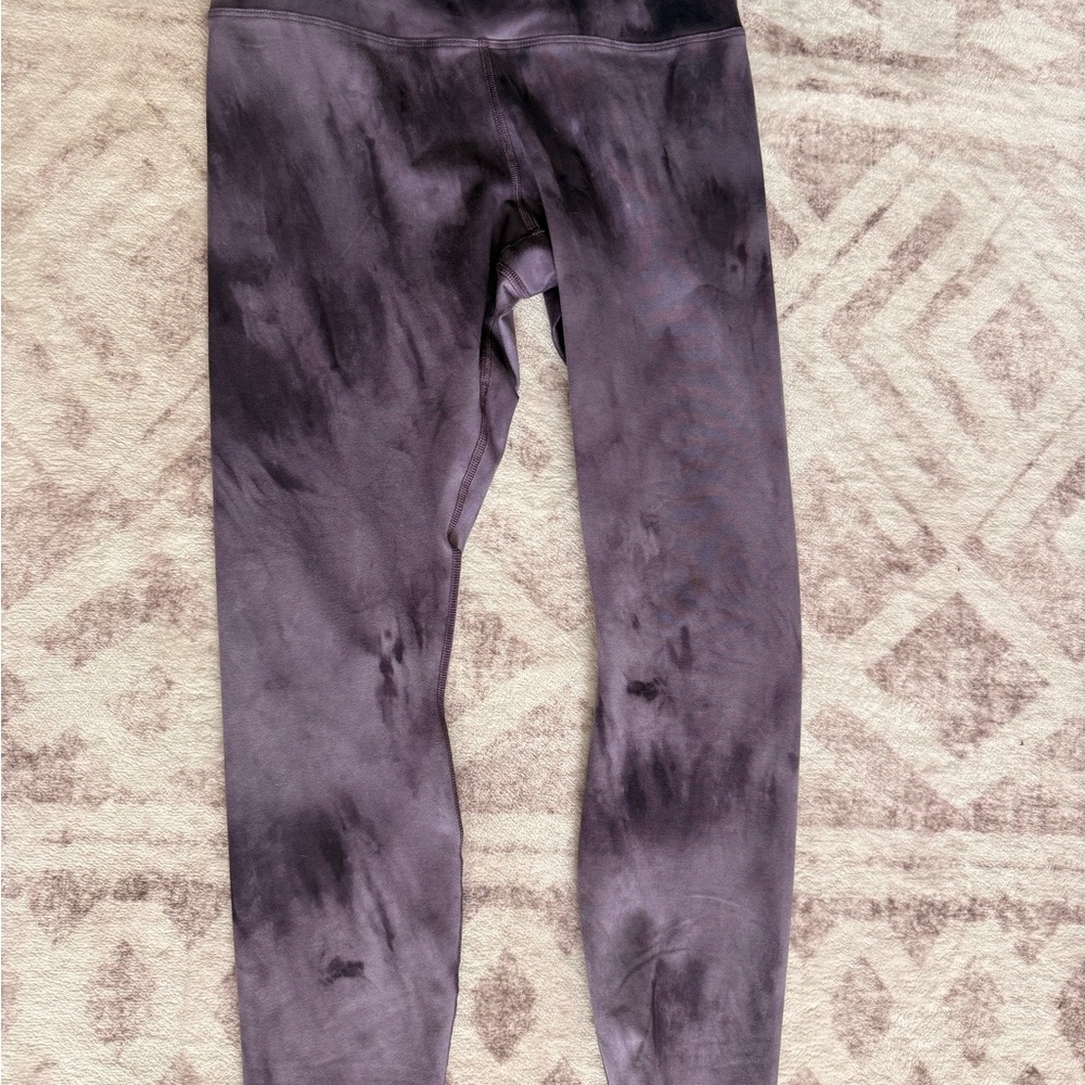 NOBULL Purple Tie-Dye Womens Leggings